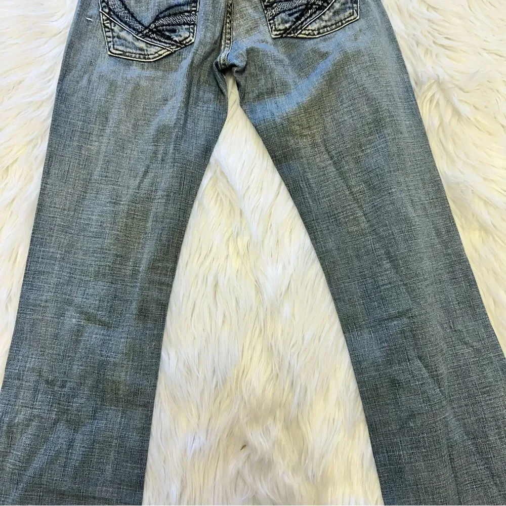 Lucky Brand Maui Meggie Jean Med Wash Women's Size 2/26 Raw Hem - Picture 7 of 14